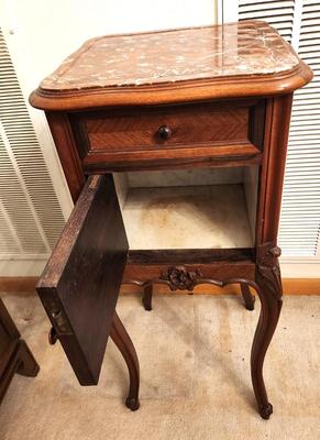 Lot #140 Victorian Marble Night Stand, ca.1880