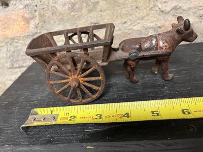 Antique Cast iron toy lot