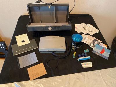 POLAROID AUTOMATIC 103 CAMERA AND ALL OF ITS ACCESSORIES