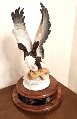 Lot #145 Italian-American Walking Club Grand Marshall Award to Pete