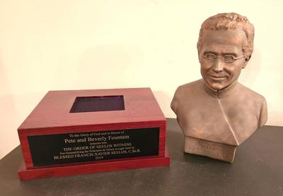 Lot #149 The Order of Seelos Witness - 2019 - bestowed on Pete and Bev Fountain