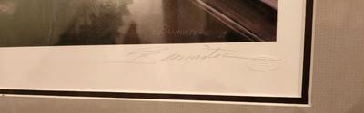 Lot #157 Patti Bannister Framed Print "The Present" - signed/numbered
