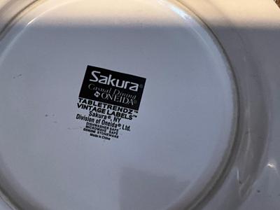 Jack & Jill Sakura Oneida 6 Plates, 2 Mugs