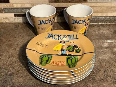 Jack & Jill Sakura Oneida 6 Plates, 2 Mugs