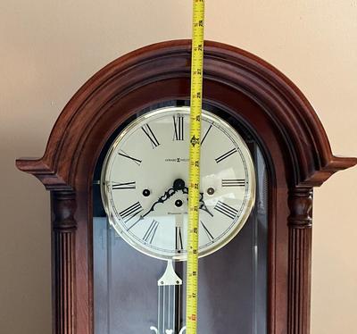 Howard Miller Westminster Chime Pendulum Wall Clock