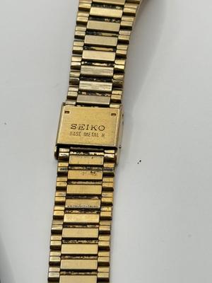 LOT 90J: Men's Watches - Hamilton, Time, Seiko & Omega