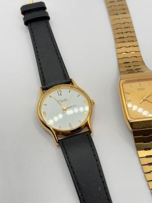 LOT 90J: Men's Watches - Hamilton, Time, Seiko & Omega