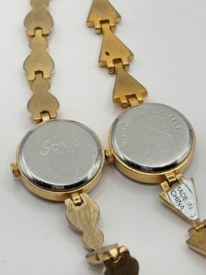 LOT 94J: Ladies' Watches - 24" Harvester Clock Necklace, Sonic, JM Jacmor & Collezio