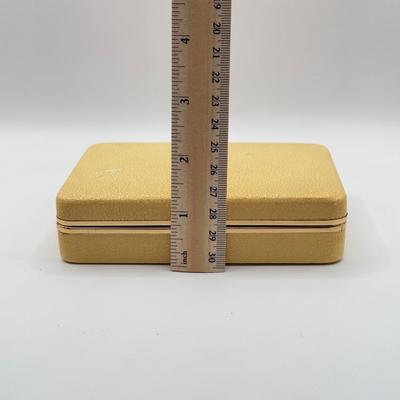 LOT 95J: Vintage Gold Plated Stick Pins & More w/ Vintage Jewelry Case