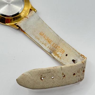 LOT 96J: Vintage Ladies' Watches - Carriage Quartz w/ Braided Leather Band, Endura w/ Norwegian Calf Band, Vienna Quartz Floral Face...