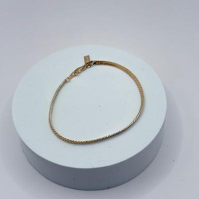 LOT 97J: 18k Gold Plated 19" Necklaces & 7" Bracelets