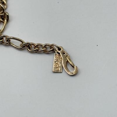 LOT 97J: 18k Gold Plated 19" Necklaces & 7" Bracelets