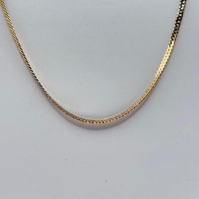 LOT 97J: 18k Gold Plated 19" Necklaces & 7" Bracelets