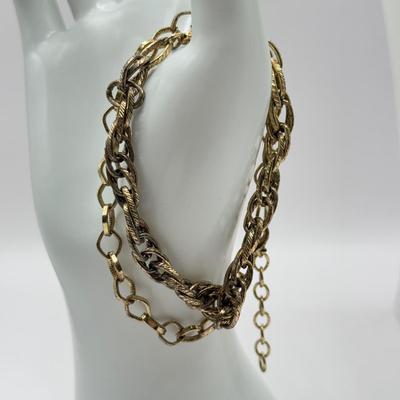 LOT 98J: Chain Necklaces & Bracelets incl. 28" 14kt White Gold Plated Necklace