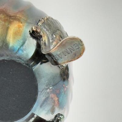 LOT 101J: Vintage Denmark Silver Footed Salt & Pepper Shakers