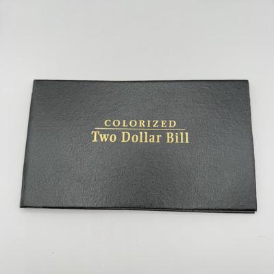 LOT 103J: 1977 Philadelphia Mint Proof Set & Colorized $2 Bill w/ COA