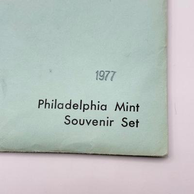 LOT 103J: 1977 Philadelphia Mint Proof Set & Colorized $2 Bill w/ COA