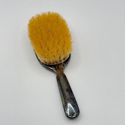 LOT 115J: Vintage Sterling Silver Bo Peep Brush & Sterling Handle Comb