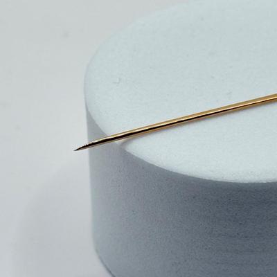 LOT 116J: 14k Gold Evensong Toothpick w/ Carrying Case