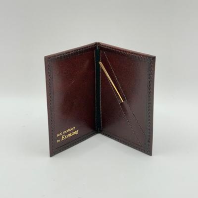 LOT 116J: 14k Gold Evensong Toothpick w/ Carrying Case