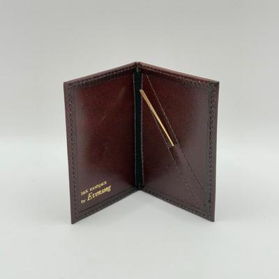 LOT 116J: 14k Gold Evensong Toothpick w/ Carrying Case