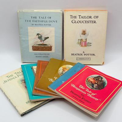 LOT 122K: Vintage Beatrix Potter Children’s Books