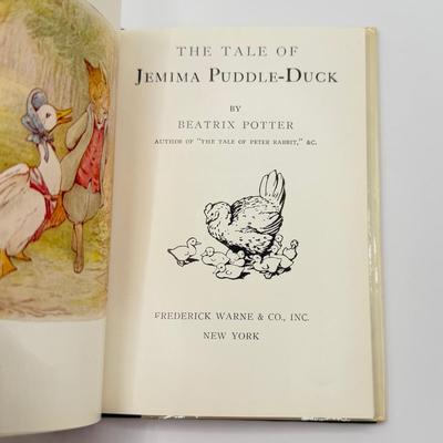 LOT 122K: Vintage Beatrix Potter Children’s Books