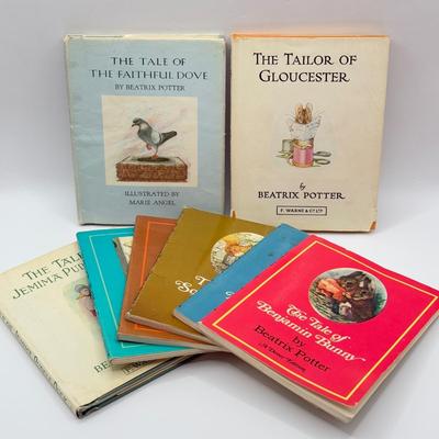 LOT 122K: Vintage Beatrix Potter Children’s Books