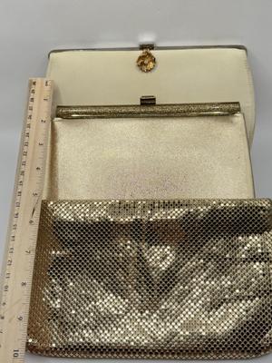 LOT 125L: Vintage Gold Evening Bags