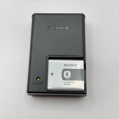 LOT 126K: Sony CyberShot DSC-W180 Digital Camera w/ Battery Charger, Instruction Manual & Box