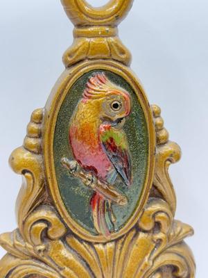 LOT 127K: Gorgeous Antique/Vintage Painted Cast Iron Doorstops / Bookends