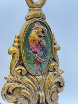 LOT 127K: Gorgeous Antique/Vintage Painted Cast Iron Doorstops / Bookends