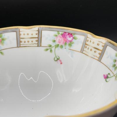 LOT 128K: Vintage Hand Painted Nippon China