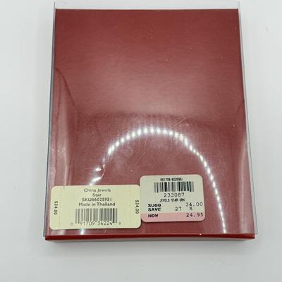 LOT 134K: Lenox Christmas Ornaments w/ Boxes - Winter Splendor Snowflake w/ COA, Cardinal Tea Pot & China Jewels Star