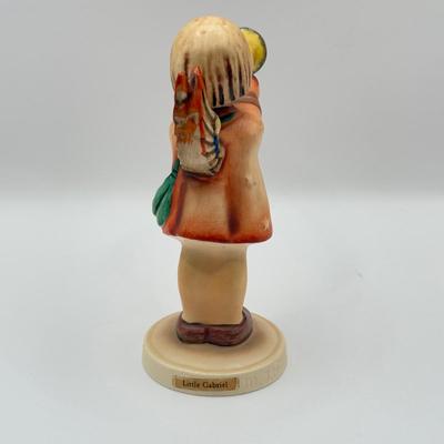 LOT 136K: Vintage Goebel MI Hummel Porcelain Figurines - "Little Gabriel" 32/0, "Happy Traveler" 109/0 &...