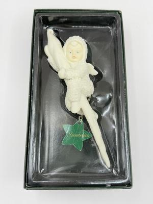 LOT 139K: Department 56 Snowbabies w/ Boxes - "Read Me a Story," "One, Two, High Button Shoe" & "Wee...This...