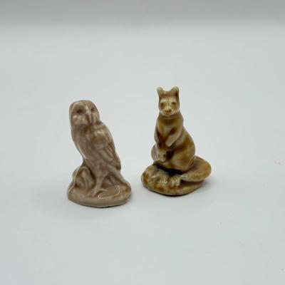 LOT 147K: Little Guy Collection - Signed Sculptures, Porcelain Dolphins, Wade Whimsies & More
