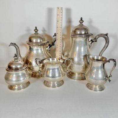 LOT 151 O: Vintage Kenilworth International Sterling Silver Tea Set 138 (2325gtw)