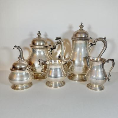 LOT 151 O: Vintage Kenilworth International Sterling Silver Tea Set 138 (2325gtw)