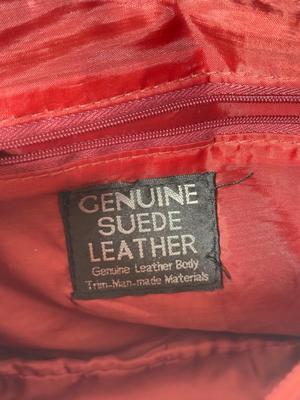 LOT 153B: Fashion Handbags incl. Genuine Suede Leather