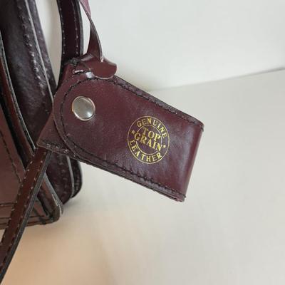 LOT 157B: Briefcases - LL Bean & Top Grain Leather