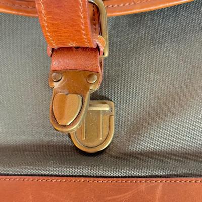 LOT 157B: Briefcases - LL Bean & Top Grain Leather