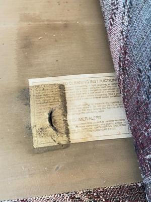 LOT 160L: Pair of 1980s Print Sofas - Good Condition