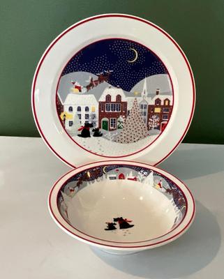Noritake, ‘Twas The Night Before Christmas Serving Dishes