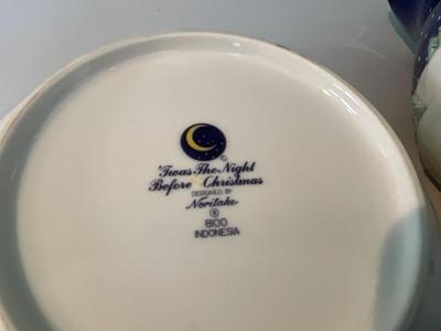 Noritake ‘Twas The Night Before Christmas Serving Dishes