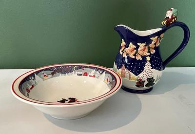Noritake ‘Twas The Night Before Christmas Serving Dishes
