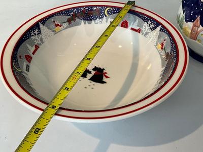 Noritake ‘Twas The Night Before Christmas Serving Dishes