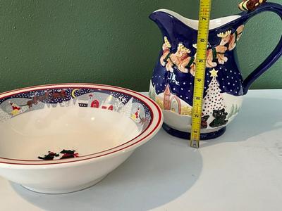 Noritake ‘Twas The Night Before Christmas Serving Dishes