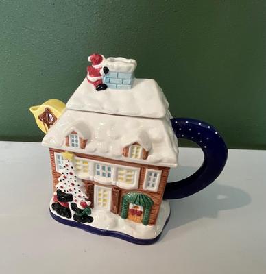 Noritake Twas The Night Before Christmas Tea Pot