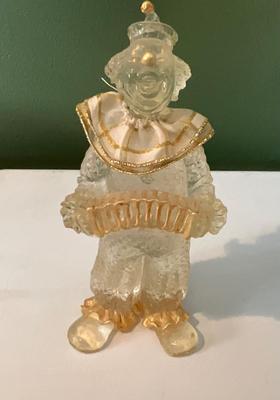 Sarah’s Attic Acrylic Clown 10”